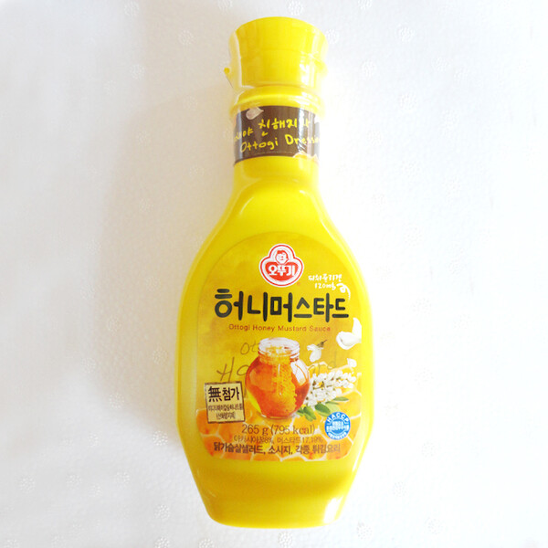 韩国进口千岛酱 不倒翁蜂蜜芥末酱265g炸鸡必备 美味儿来货啦
