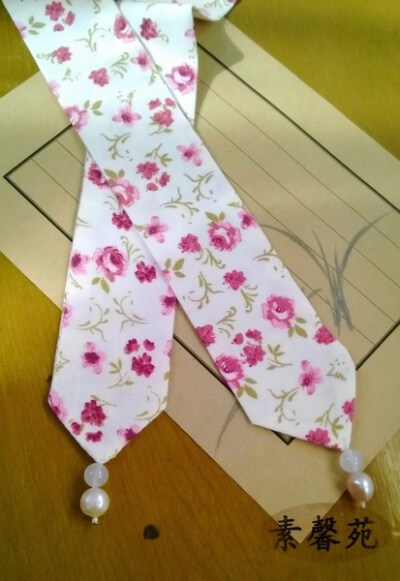 【素馨苑出品】汉服配饰之发带--乱花