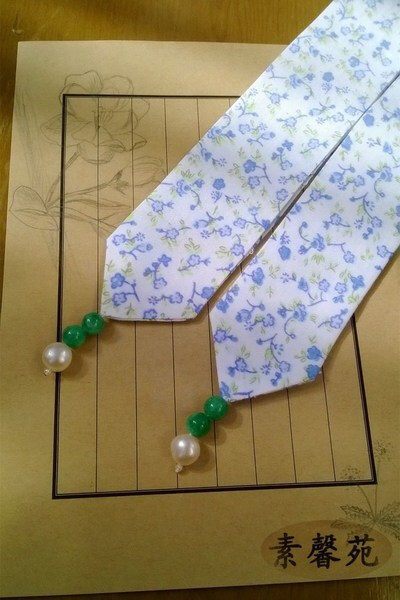 【素馨苑出品】汉服配饰之发带--素素