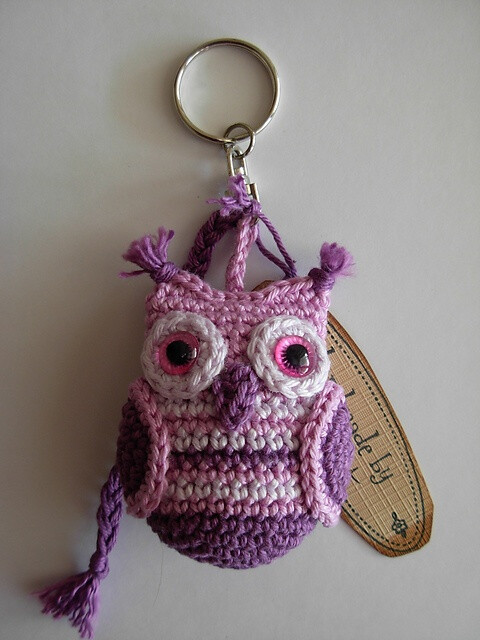 Ravelry: Antoinette06's Keychain Owl