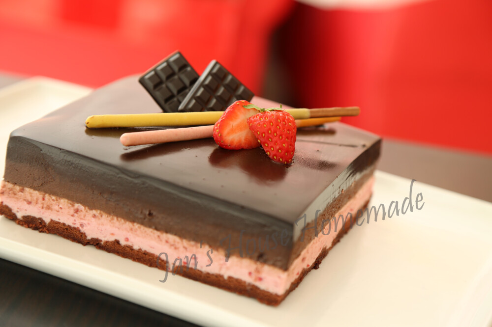 巧克力树莓慕斯蛋糕 Chocolate Raspberry Mousse Cake 上海