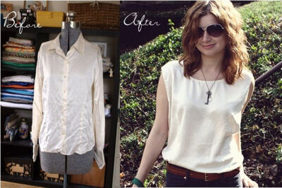 Refashioned shirt