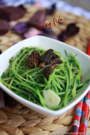 羊肚菌浓汤煨豆苗 羊肚菌浓汤煨豆苗的做法 ＋收藏 赞浏览：1收藏：0 分享到： 用料 羊肚菌[图]羊肚菌25g 相克食物 豆苗300g 熟鸡蛋1个 蒜片 盐 鸡粉或用鸡汤代替 做法 无步骤图 羊肚菌浓汤煨豆苗的做法图解1 1.羊肚菌洗净，用水浸泡1个小时；豆苗洗净，鸡蛋切小瓣备用 羊肚菌浓汤…http://www.huichike.com/caipu/647