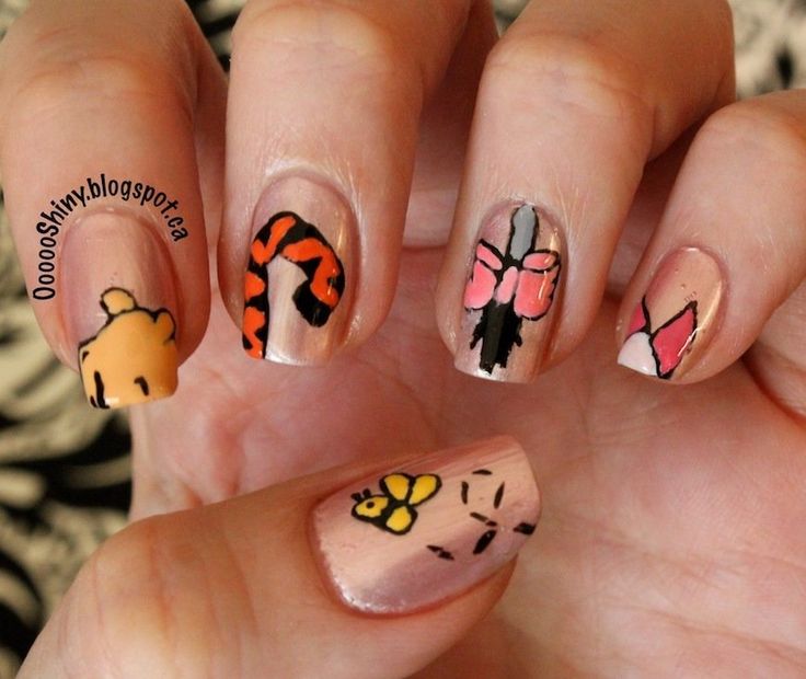 Winnie the Pooh Nails