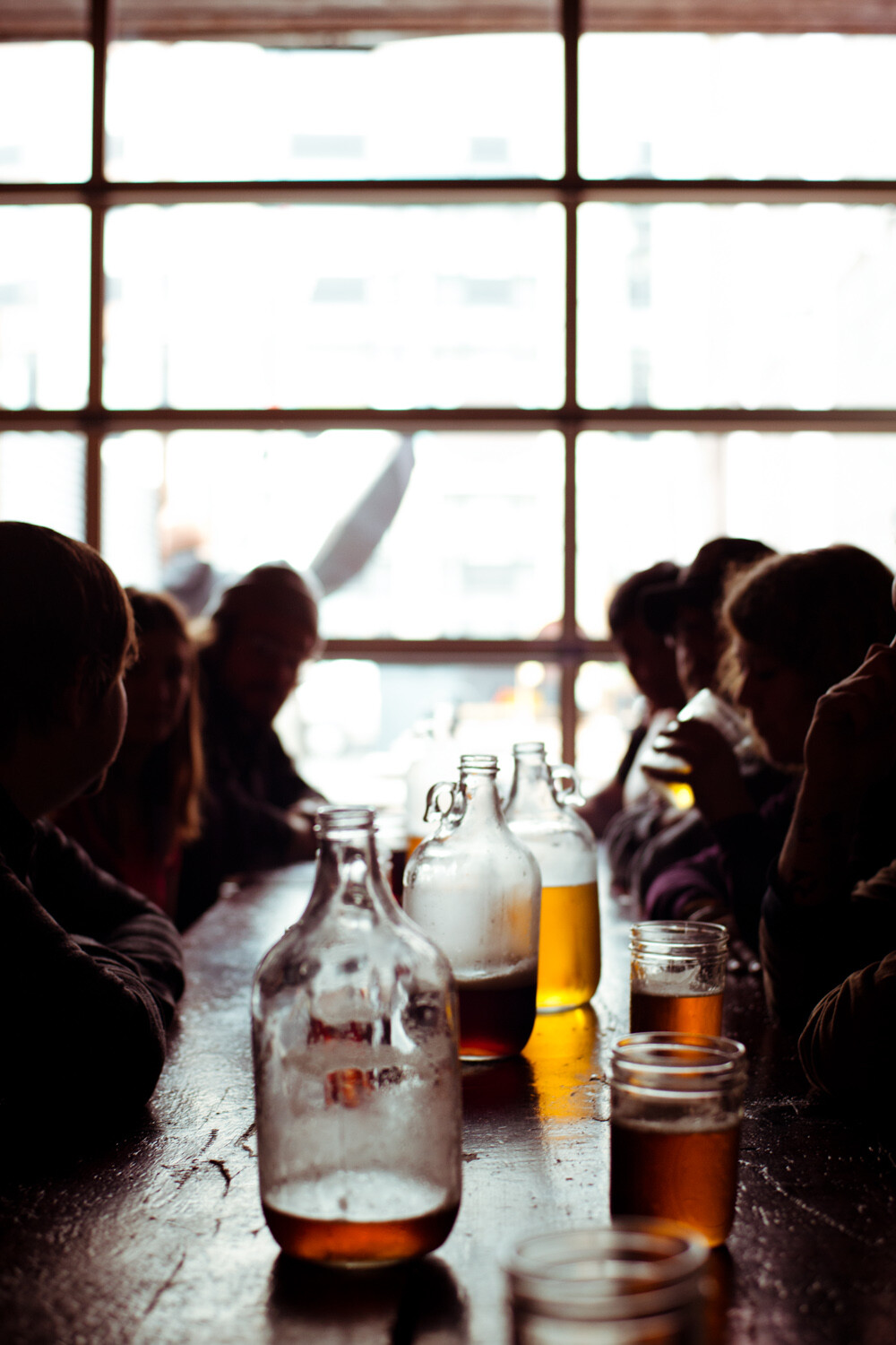 friends dining