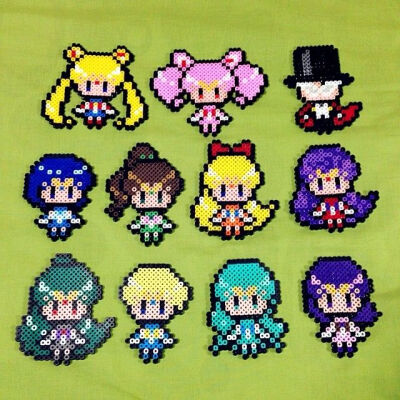 Sailor Moon perler beads by bessylin