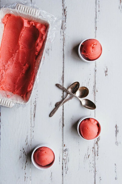 Rhubarb Sorbet