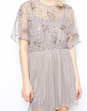 Image 3 of?ASOS Kimono Skater Dress