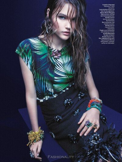 Tiki Bling&amp;quot; Jordan Van Der Vyver By Baard Lunde For L'officiel Nl April 2014