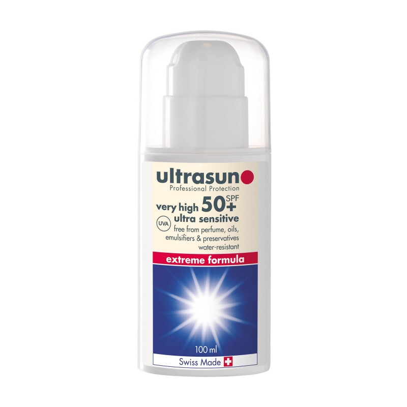 含晒后修复功效的防晒 瑞士Ultrasun High30脸部防晒乳50ML/SPF30