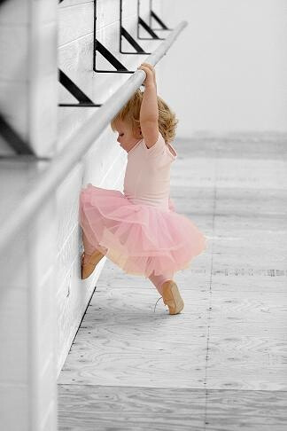 Ballerina at the bar...