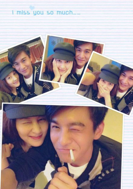 2012电视剧-老有所依-余淼❤假戏真做，和老婆秀恩爱神马的好萌~~虽然是老婆大人发的微博~~