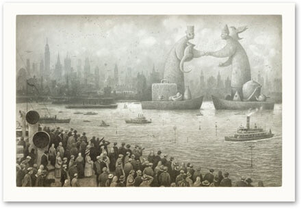 澳大利亚的华裔艺术家陈志勇（Shaun Tan）