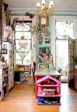 Gypsy: #Bohemian kitchen.