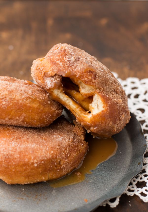 dulce de leche churro donuts