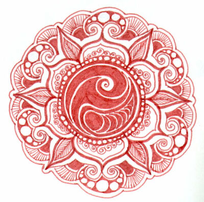 Circle of Life and Sea mandala by yael360.deviantart.com on @deviantART