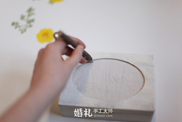 [爱喵君推荐]婚品DIY，文艺押花首饰盒 更多:http://www.imior.com/goods/show?gid=3835