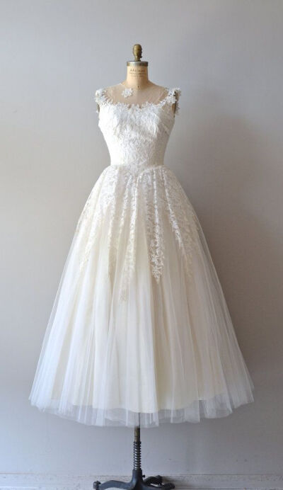 50s wedding dress