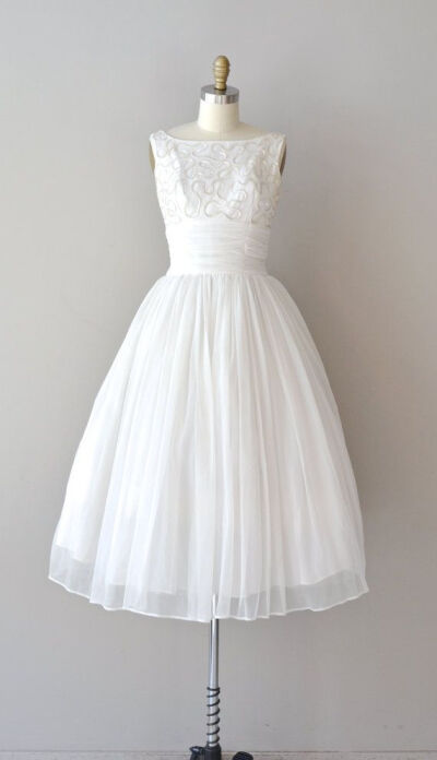 50s wedding dress