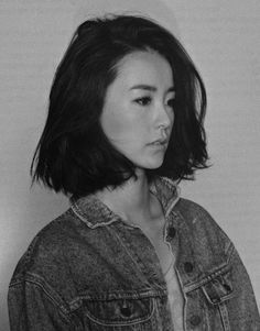 范！~Short hair inspiration (Jung Yoo-mi photographed by Moke Najung)