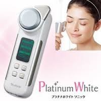 日本直邮 YA-MAN Platinum White超声波温热导入器HSI13