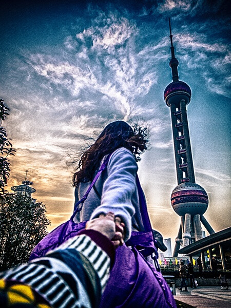 Follow me to the Oriental Pearl TV Tower