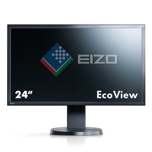 日本代购EIZO/艺卓EV2436W-ZBK专业24寸IPS图形设计绘图显示器