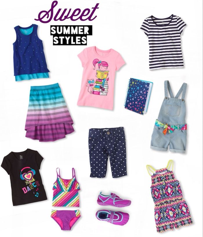 夏日甜美风 一周穿搭秀 Sweet Summer Styles for Girls -- on sale now too!