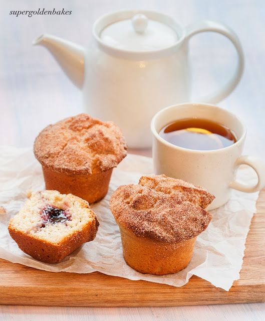 Jam Doughnut Muffins (recipe)