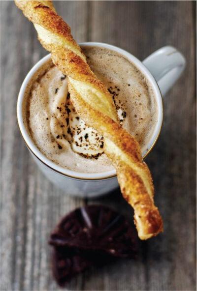 Puff Pastry Cinnamon Sticks &amp;amp; Mexican Hot Cocoa (by Today’s Nest)