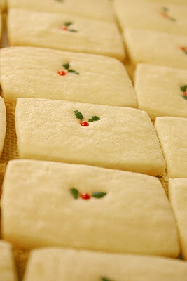 recipe: vanilla bean shortbread cookies...