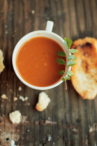 Tomato Curry Leaves Soup