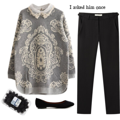 A fashion look from March 2014 featuring Vanessa Bruno pants and Ollio flats. Browse and shop related looks.