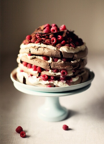 Mile High #Chocolate &amp;amp; #Raspberry #cake