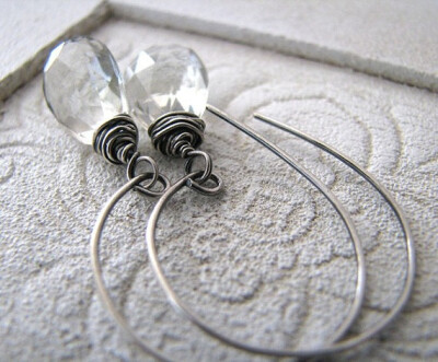 wire earrings handmade