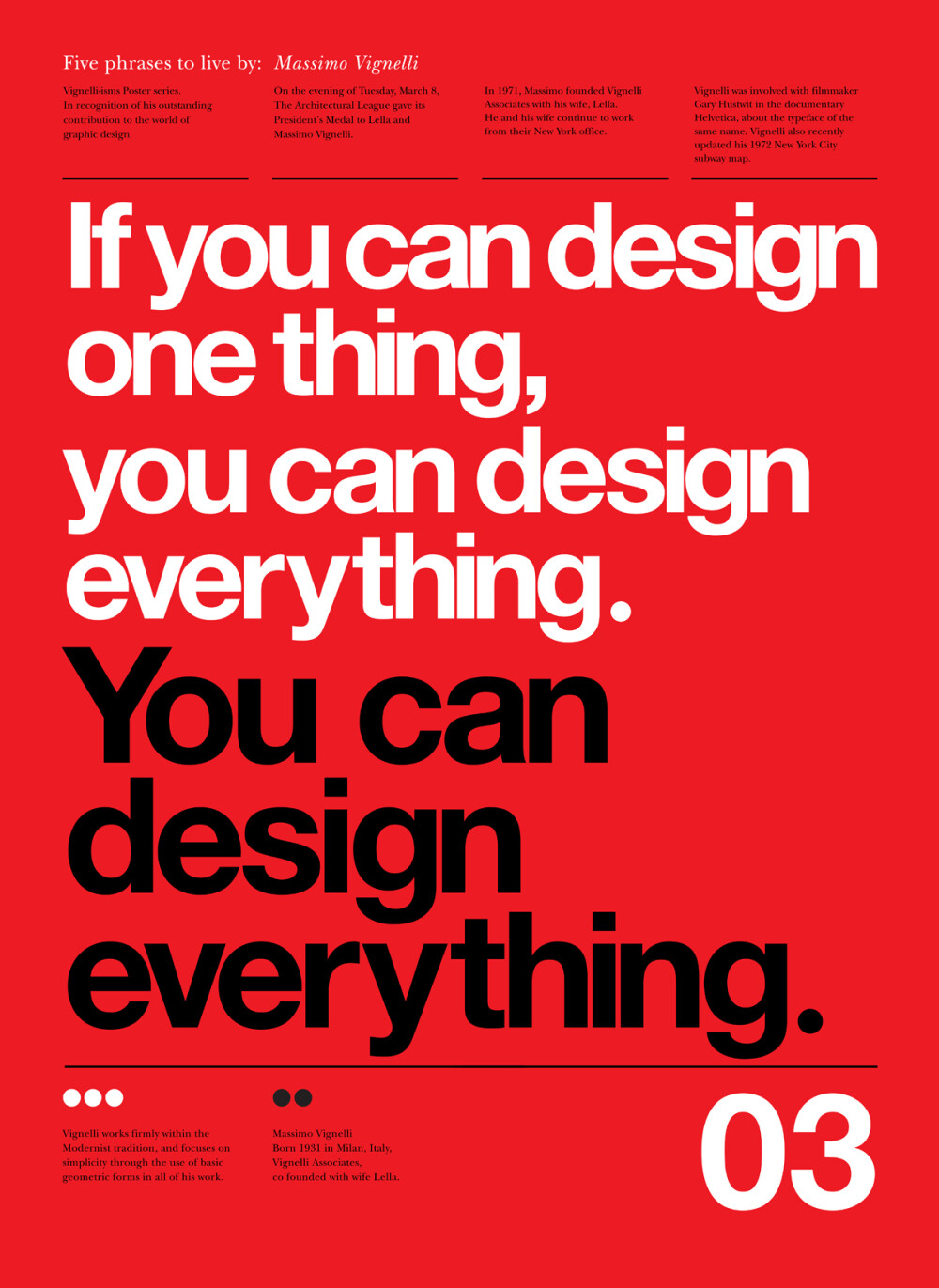 massimo vignelli