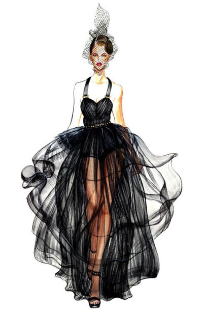 fashion design sketch