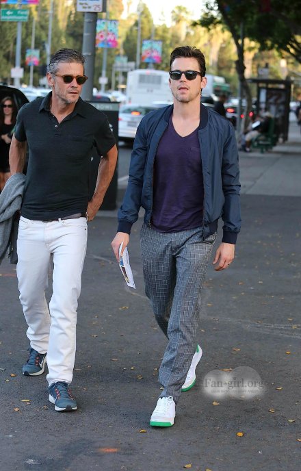 孔雀matt bomer和老公ceo simon halls昨天街拍美图曝光!