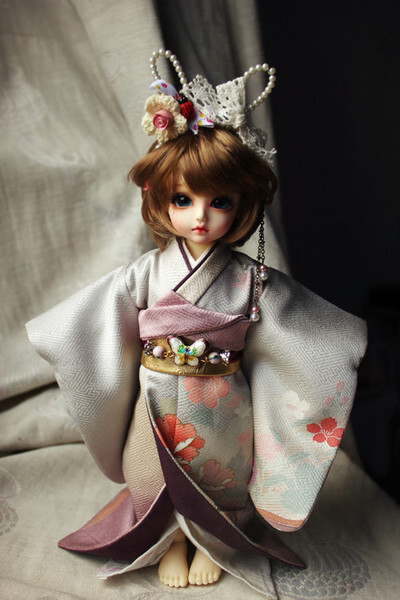 【BJD6分/YOSD】和服+【莹兔】