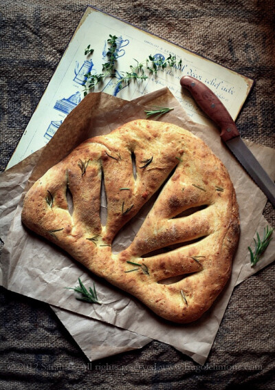 &amp;quot;fougasse&amp;quot;, typical provencal bread