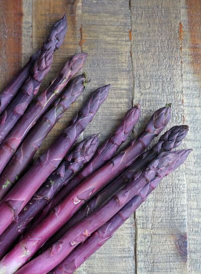 Purple asparagus