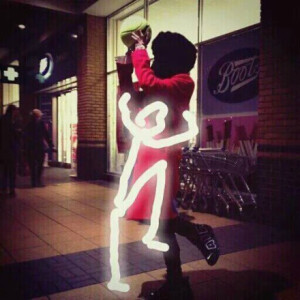 我想做这个火柴人永远陪在你身边=v=         part.1