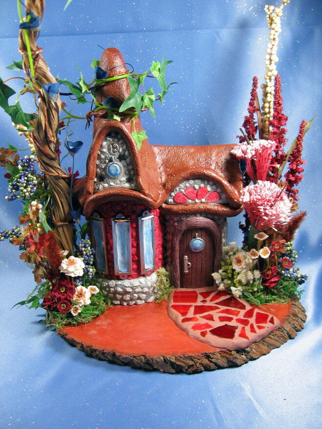 Large Magical Wizard/Fairy House... 185.00, via Etsy.