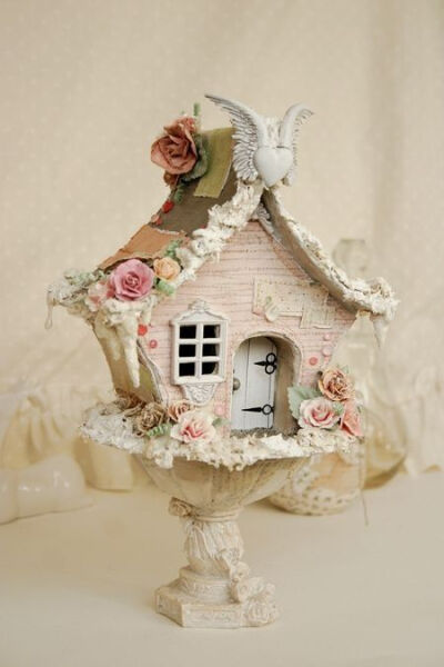 Romantic Little Winter Fairy House