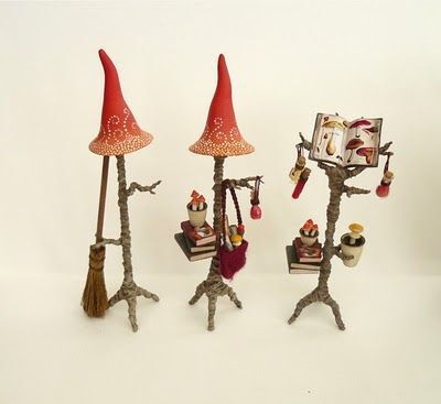 Witch and Wizard Miniatures