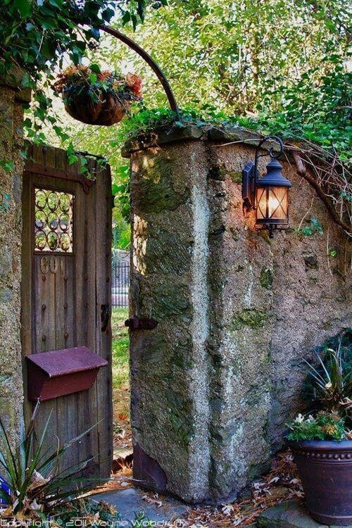 Storybook entrance.