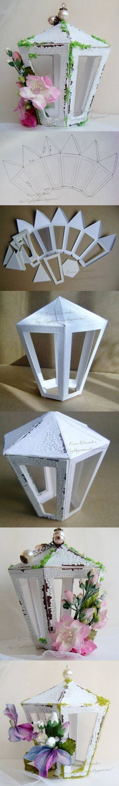 DIY Cardboard Latern Template LIKE Us on Facebook ==&amp;gt; https://facebook.com/UsefulDiy