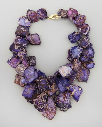 Violet Jasper Neckla...