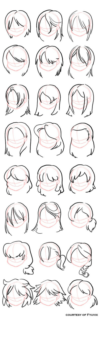 How to draw Hairstyl...