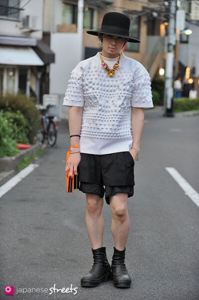 FASHION JAPAN: Aran Yoshioka (Harajuku,Tokyo,Bollman Hat Company,Juun.j,Mawi,Julius)